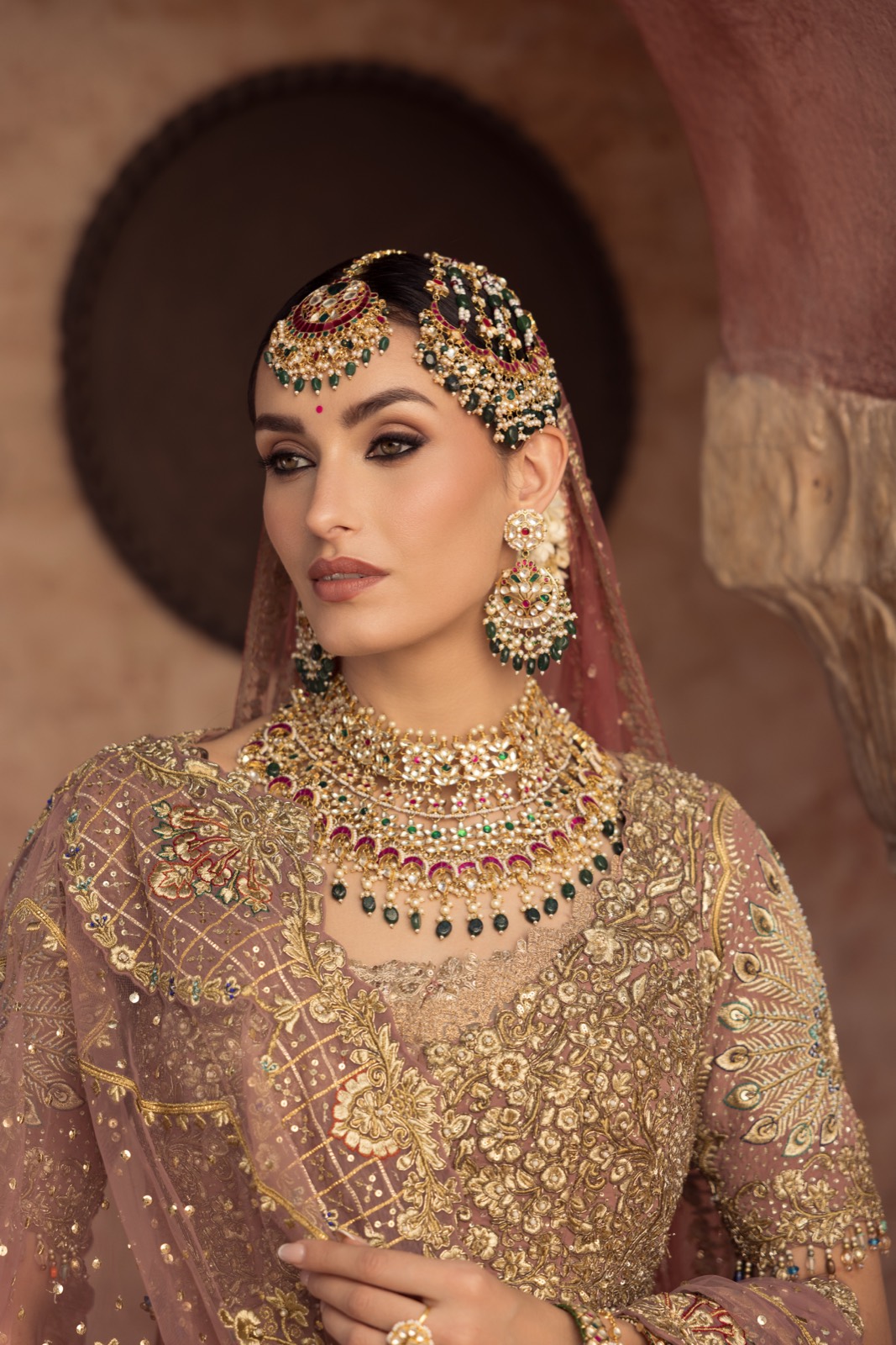 Kundan & pearl, Jaipur reds